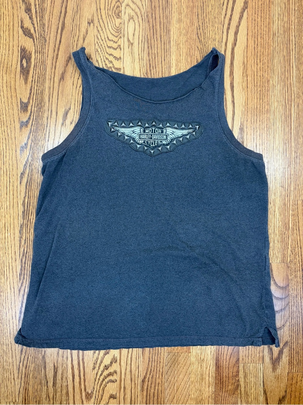 Harley-Davidson® Charcoal Graphic Tank with Wing Crest (XXL)